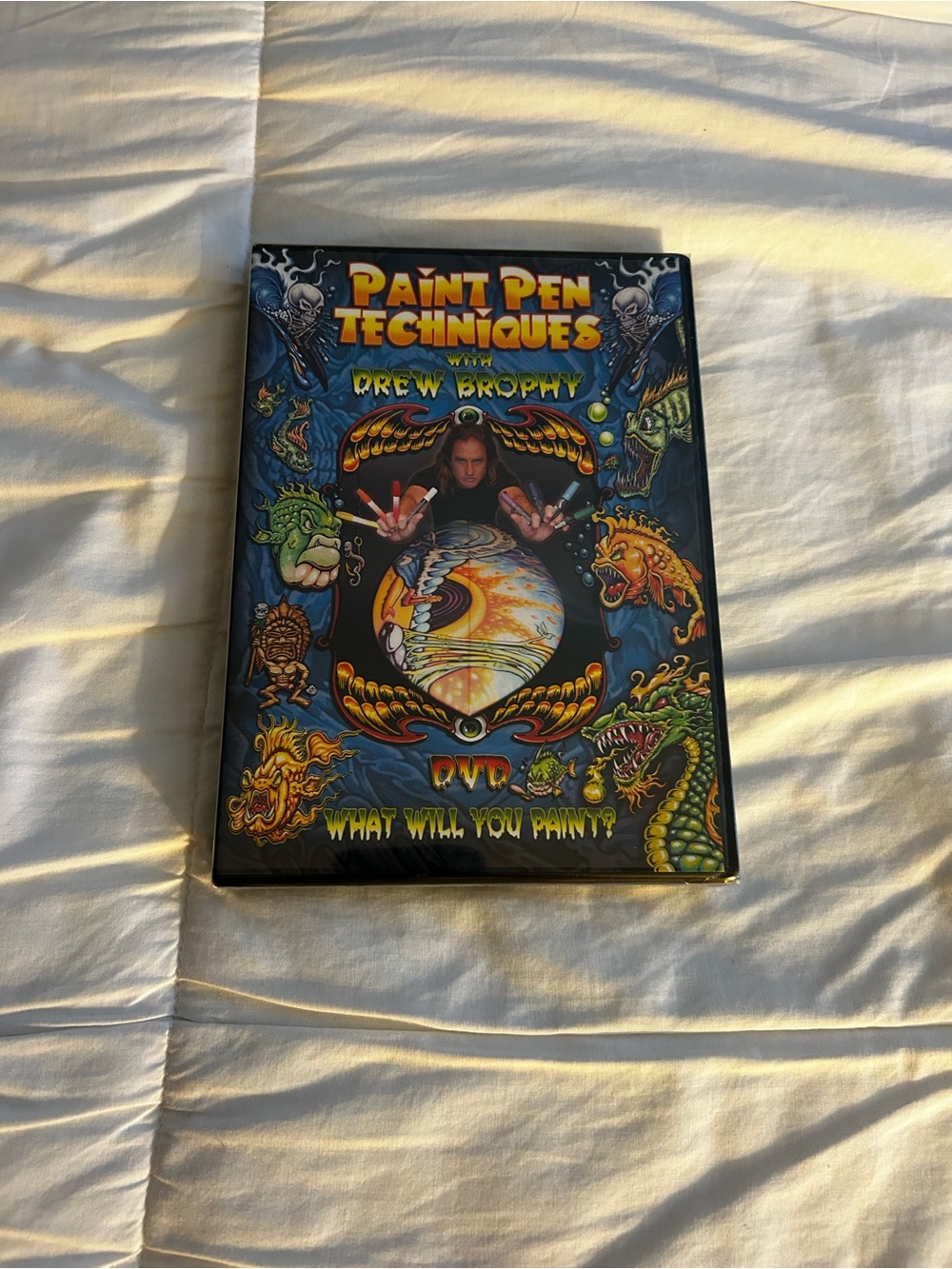 Drew Brophy Paint Pen Art DVD Surf Skate Instruction Sealed